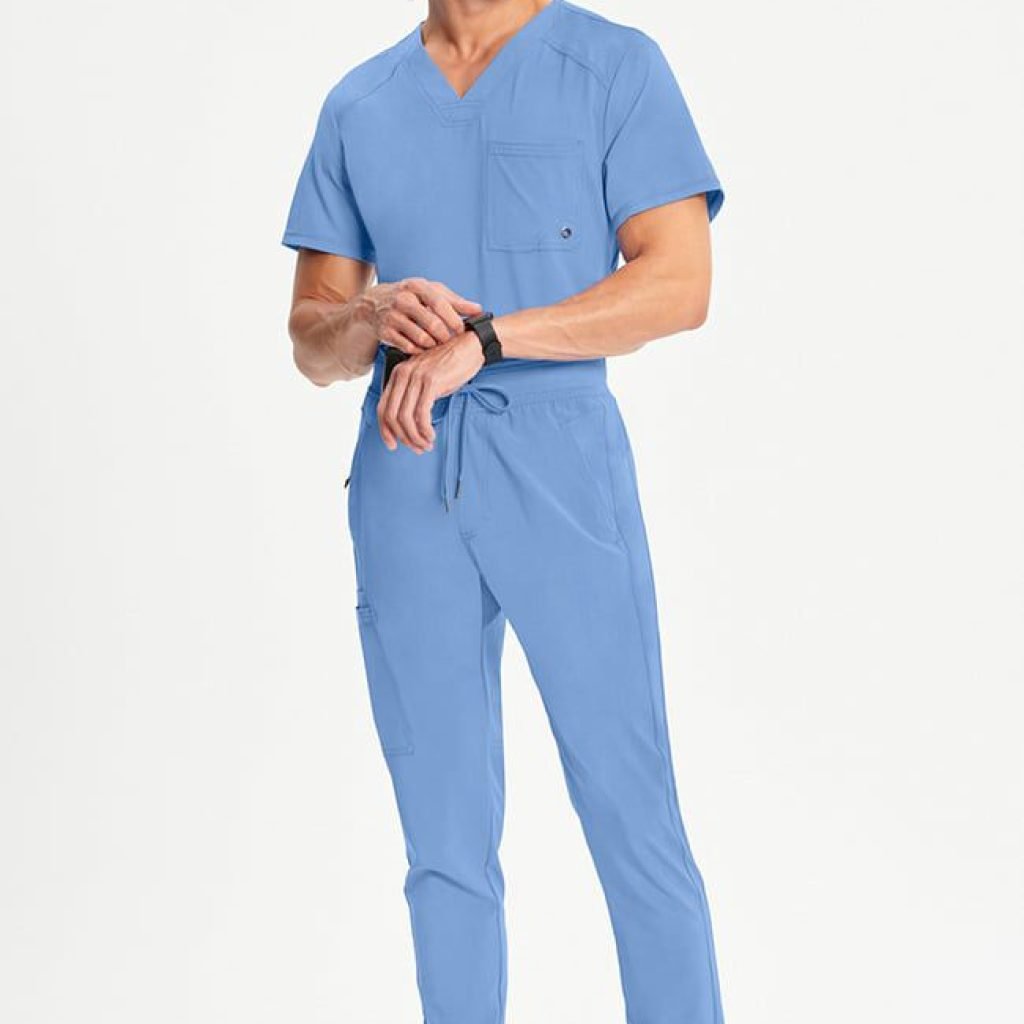 Pantalón caballeros celeste