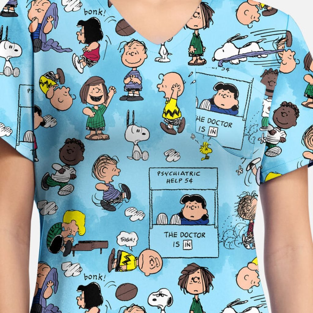 Estampado dama Charlie Brown. Todos tus personajes favoritos, en un solo lugar. Diseños originales Disney. Corte moderno y entallado.