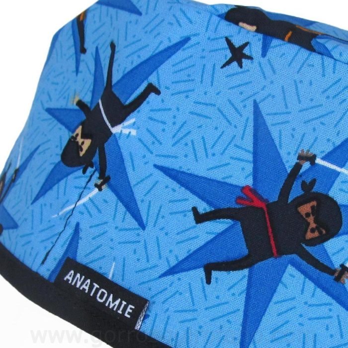 Gorros Clínicos caballeros ninjas