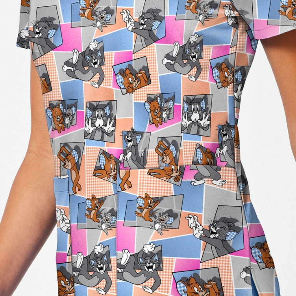 Estampado damas de Tom y Jerry.