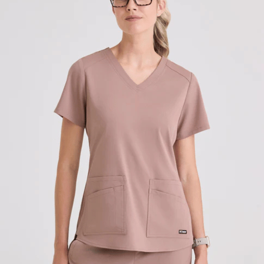 Scrubs damas beige